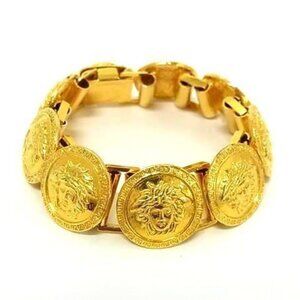 Gianni Versace Bracelet Medusa Gold Metal